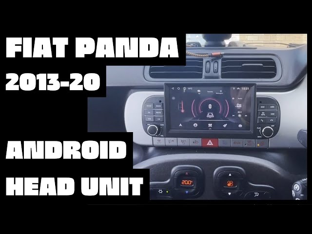 FIAT Panda 2013-20  OEM Style Android Radio Showcase 