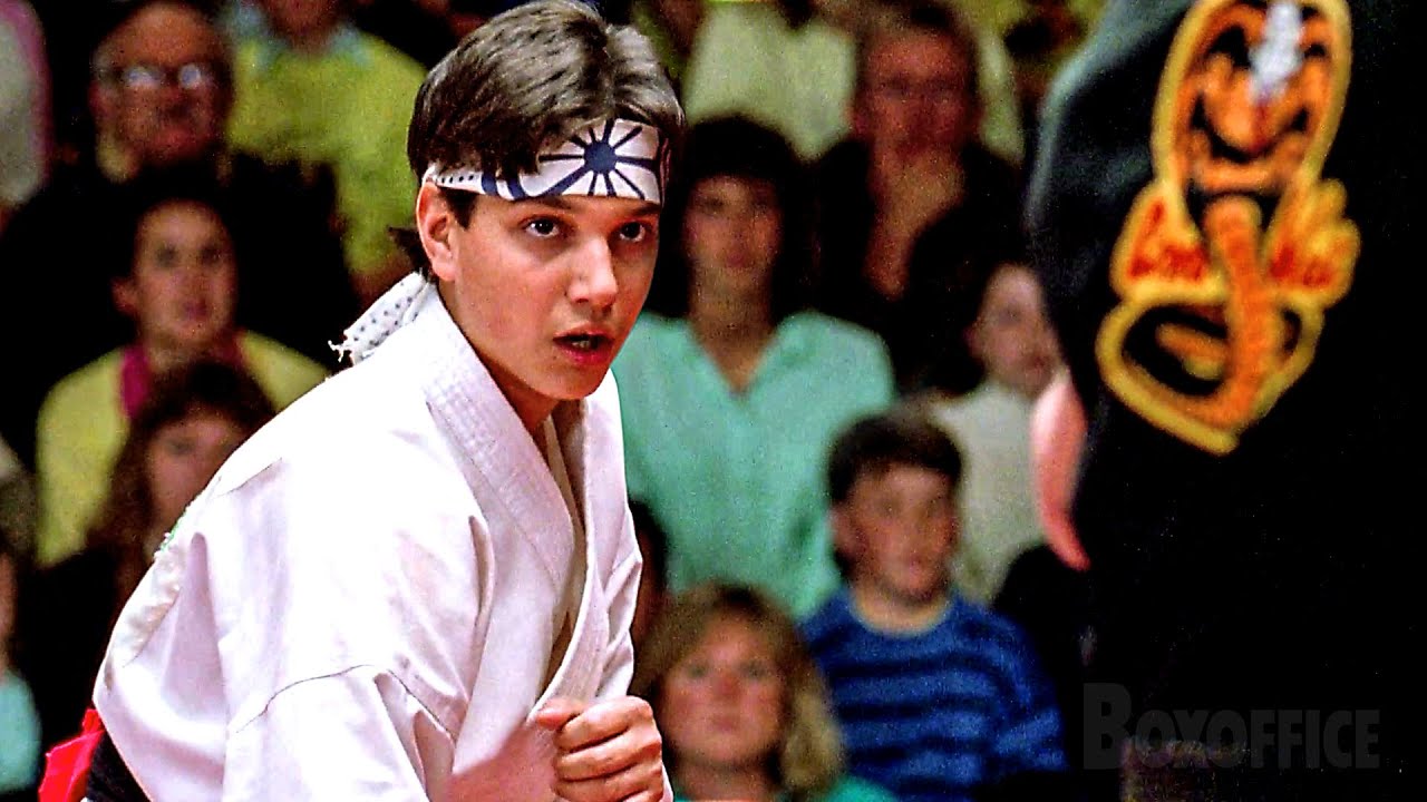 Daniel san VS Mike Barnes  Grande finale de Karat  Karate kid III  Extrait VF