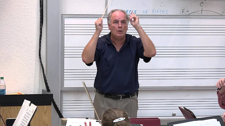 Jeffrey Rink rehearses and conducts Roman Carnival...