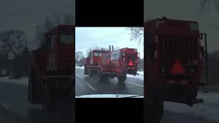 “The Beast” huge Snowblower #heavyequipment