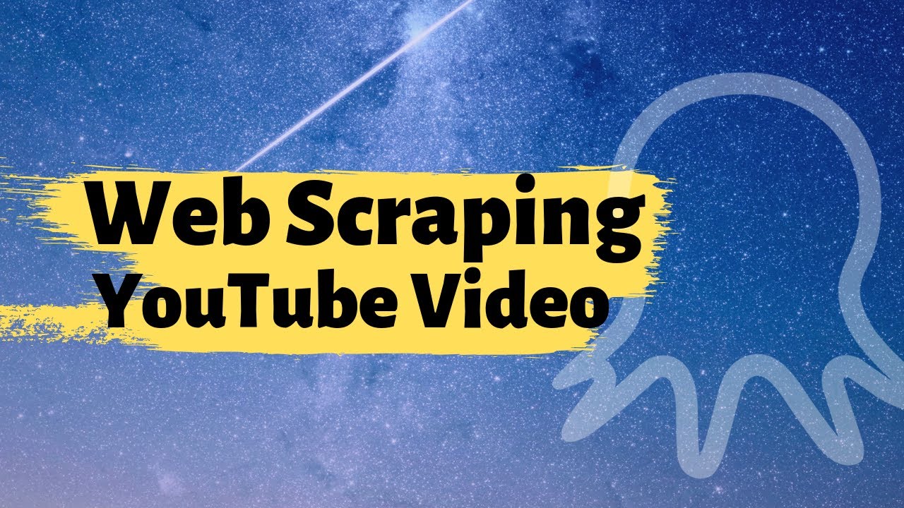โหลดเฟสฟรี  New Update  Web Scraping | Scraping Youtube Videos