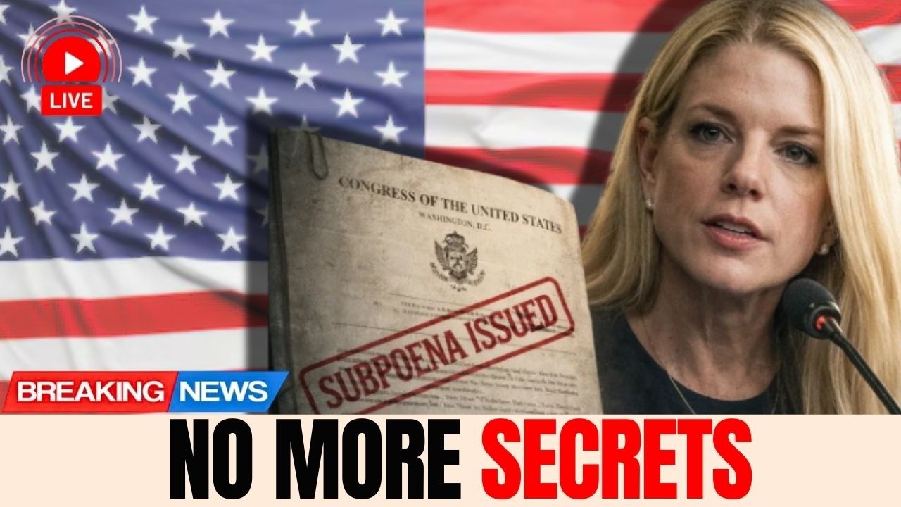 SUBPOENAED: Committee Forces Pam Bondi To Testify As Secret Congress 