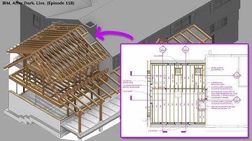 Modeling Wood Structure in Revit - Residential (The North Wing - PT 4)