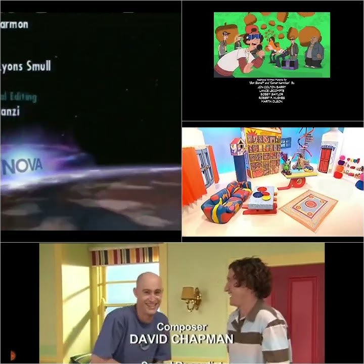 Phineas and Ferb, Mister Maker, Upside Down Show, NOVA, Credits Remix