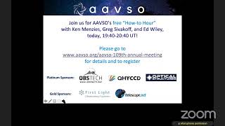 AAVSOs 109th Annual Meeting (2020)