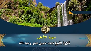 سورة الأعلى || الشيخ محمد حسين عامر رحمه الله