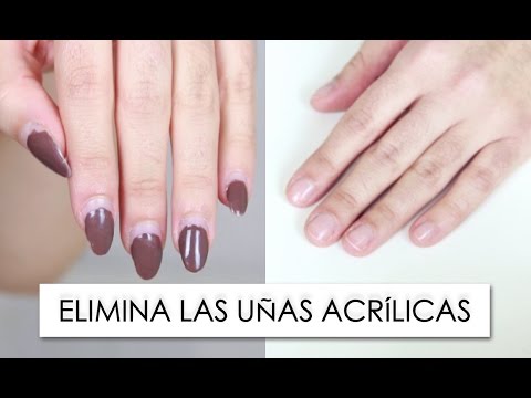 Cómo QUITAR UÑAS DE GEL en casa sin dañar las tuyas ✓