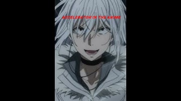 accelerator in the anime vs accelerator in the LN#toarumajutsunoindex #accelerator