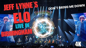 Jeff Lynne´s ELO. Don´t Bring Me Down. 06/07/2025. Live at Utilita Arena Birmingham, England. 4k.