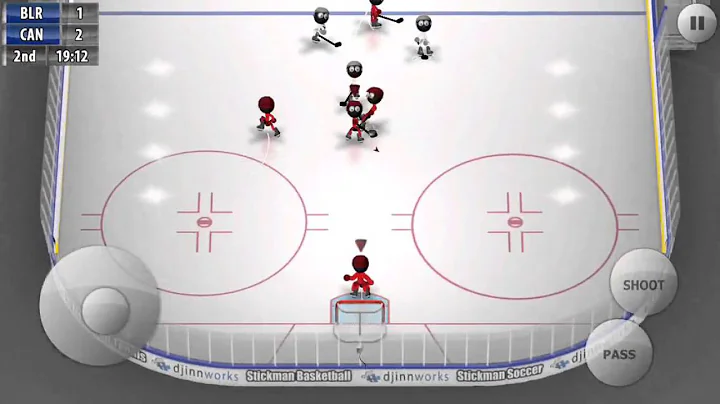 [Stickman Ice Hockey] Luck of the boards