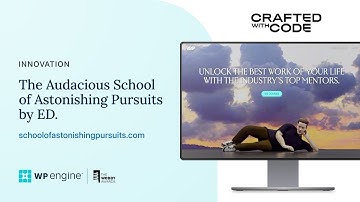 Webbys x WP Engine Crafted with Code: ED.