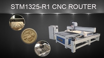 1325R1 cnc router machine with 4th rotary axis