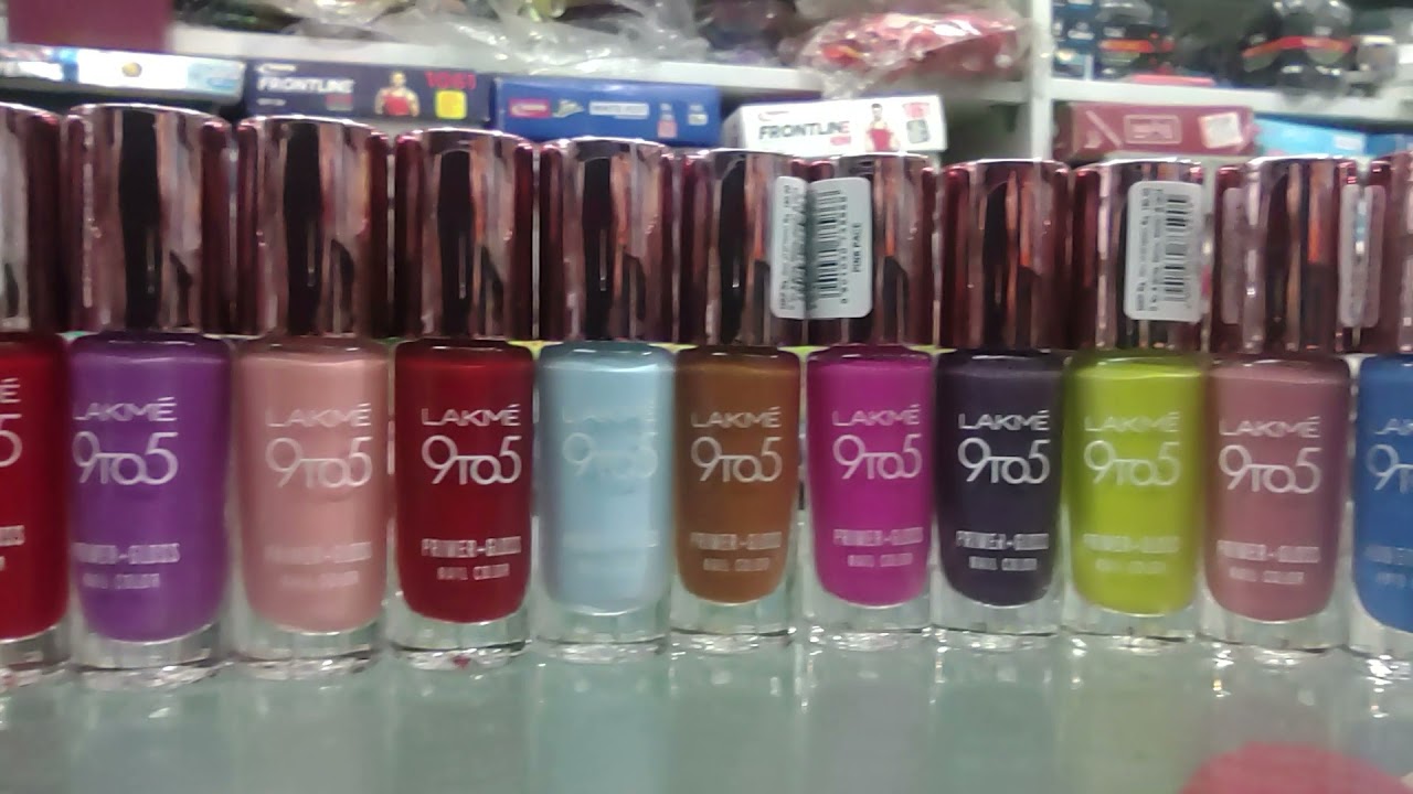 Lakme 9 To 5 Primer+Gloss Nail Colour || Nail Paint || Nail Polish || Nail Art || Nail Color || Nail