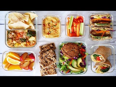 7 VEGAN SCHOOL/WORK LUNCHBOX IDEAS | EASY MEALS & SNACKS | VEGAN MEAL PREP