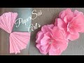 Giant Crepe paper flower for room decor,Flores de papel crêpe,Handmade Cherry Blossom@PaperSaiArt