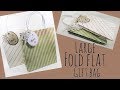 8 x 3 x 9 Large Fold Flat Gift Bag | Video Tutorial