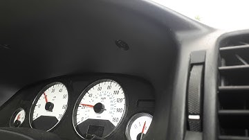 Zafira GSI 2nd gear, test after boost leak. Z20LET