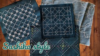 : Sashiko- #boro#sashiko#diy