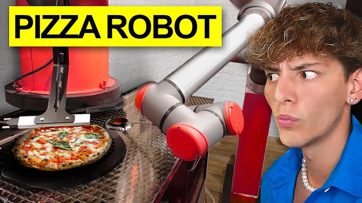 Provo il ROBOT che fa la PIZZA in Italia.. (è incredibile?)