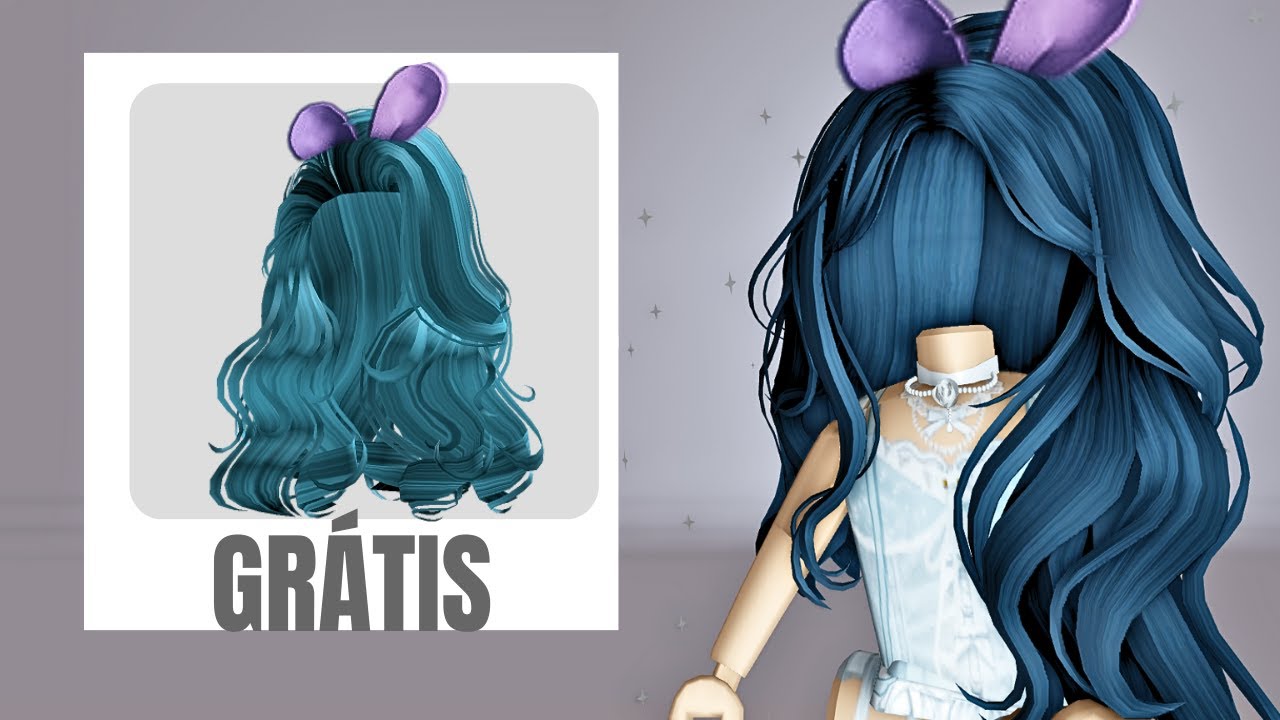 rápido! mais um cabelo limited no roblox! 🐻💖 #limitedgratisroblox #r