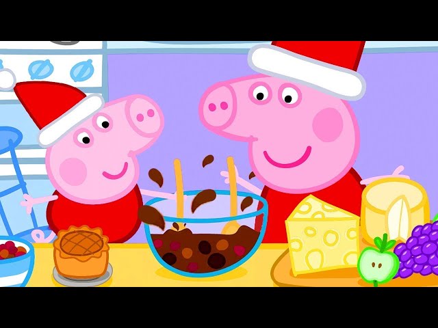 🍫 Peppa Pig Makes Chocolate Cake Special  Peppa Pig Official Family Kids  Cartoon 