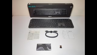 Logicool：KX800 「ロジクール アドバンスド ワイヤレスキーボード KX800 MX KEYS 充電式 Mac FLOW ワイヤレス 無線 キーボード 国内正規品」#KSA5245