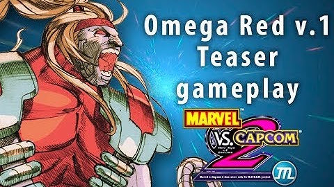 Marvel vs Capcom 2 M.U.G.E.N. Project - Omega Red v1 Teaser Gameplay