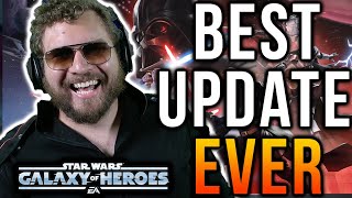 This is the BEST UPDATE Ever for Star Wars: Galaxy of Heroes in 2023! F2P Farming is SO Much Better!