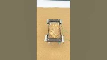 Sand filter machine #dcmotor #experiment #dcmotorlifehacks #shorts