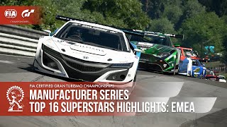 Nordschleife Thriller! Gran Turismo Sport Top 16 Superstars Highlights