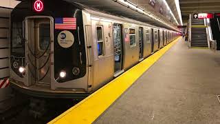 Nyc Subway Special R160 M Train To 96 St-2 Av Announcements