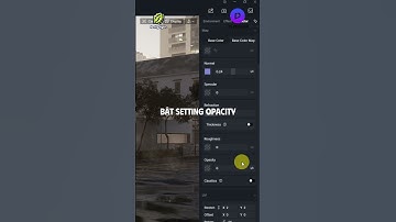 Semi-Transparent Material in D5 Render