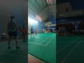 akhirnya kena..#semangat#amatir#tonybadminton