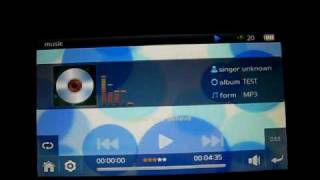 Onda VX570Touch MP5 Player with TV-out Function screenshot 1