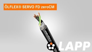 ÖLFLEX® SERVO FD zeroCM – Elektrisch-symmetrische PUR-Motorleitung made by LAPP