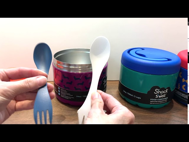 Unboxing of the S'well Eats container and prep bowls 