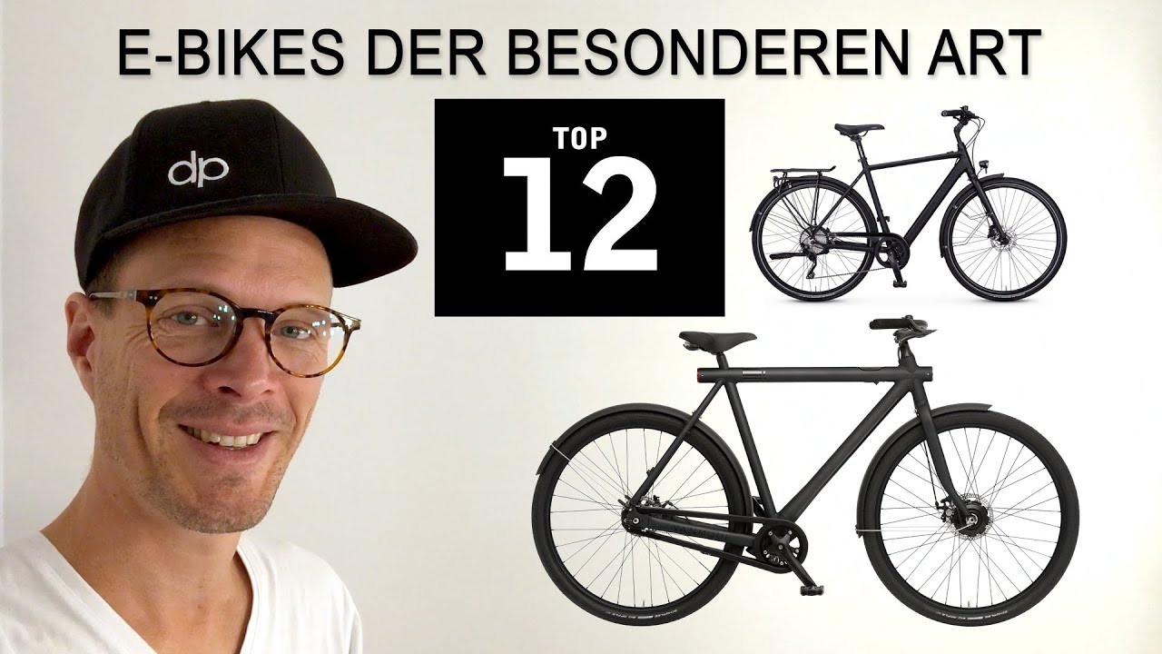 Top 12 E-Bikes mit integriertem Akku Design - YouTube