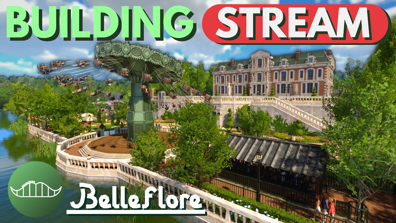 Building My Realistic MEGA PARK | LIVESTREAM 1 | Planet Coaster 2