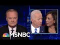 Senator Kamala Harris V. Joe Biden Draws Criticism And Praise. | The Last Word | MSNBC