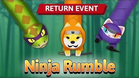 Snake.Io - Return Event: Ninja Rumble Trailer!