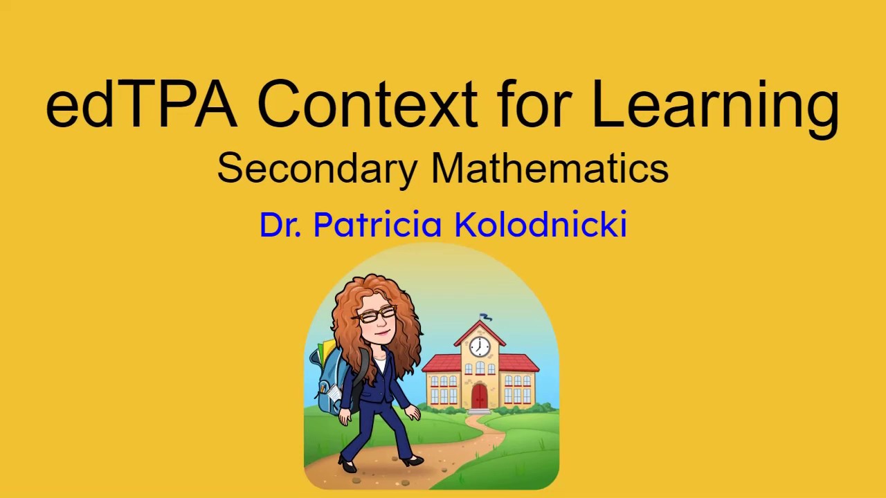 edtpa-context-for-learning-secondary-math-youtube