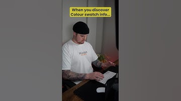 When you discover the colour swatch info feature in Adobe Illustrator