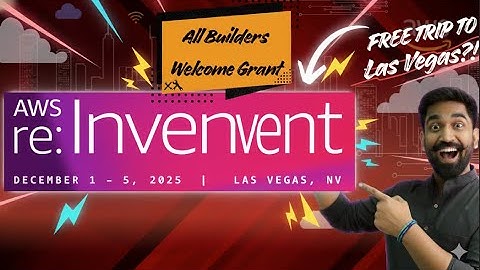 I Got the AWS All Builders Welcome Grant! | My re:Invent Story (Visa Process, Application Tips)