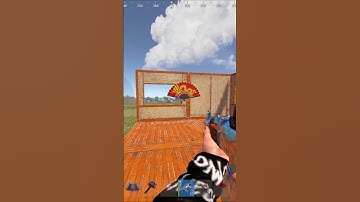 invisible hitbox #rust #shorts #base #bunker #highlights #tricks #tips