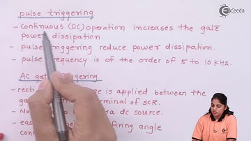 Gate Triggering - Semiconductor Devices - Industrial Electronics