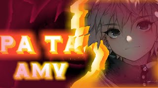 الاغنية التي اشتهرت حول العالم pa ta ta ta مترجمة على انمي هنتر x هنتر amv anime hunter ×hunter amv|