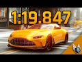 (OC 1⭐) Aston Martin Vantage V12 Grand Prix - Round 1 [1:19.847] | Asphalt 9