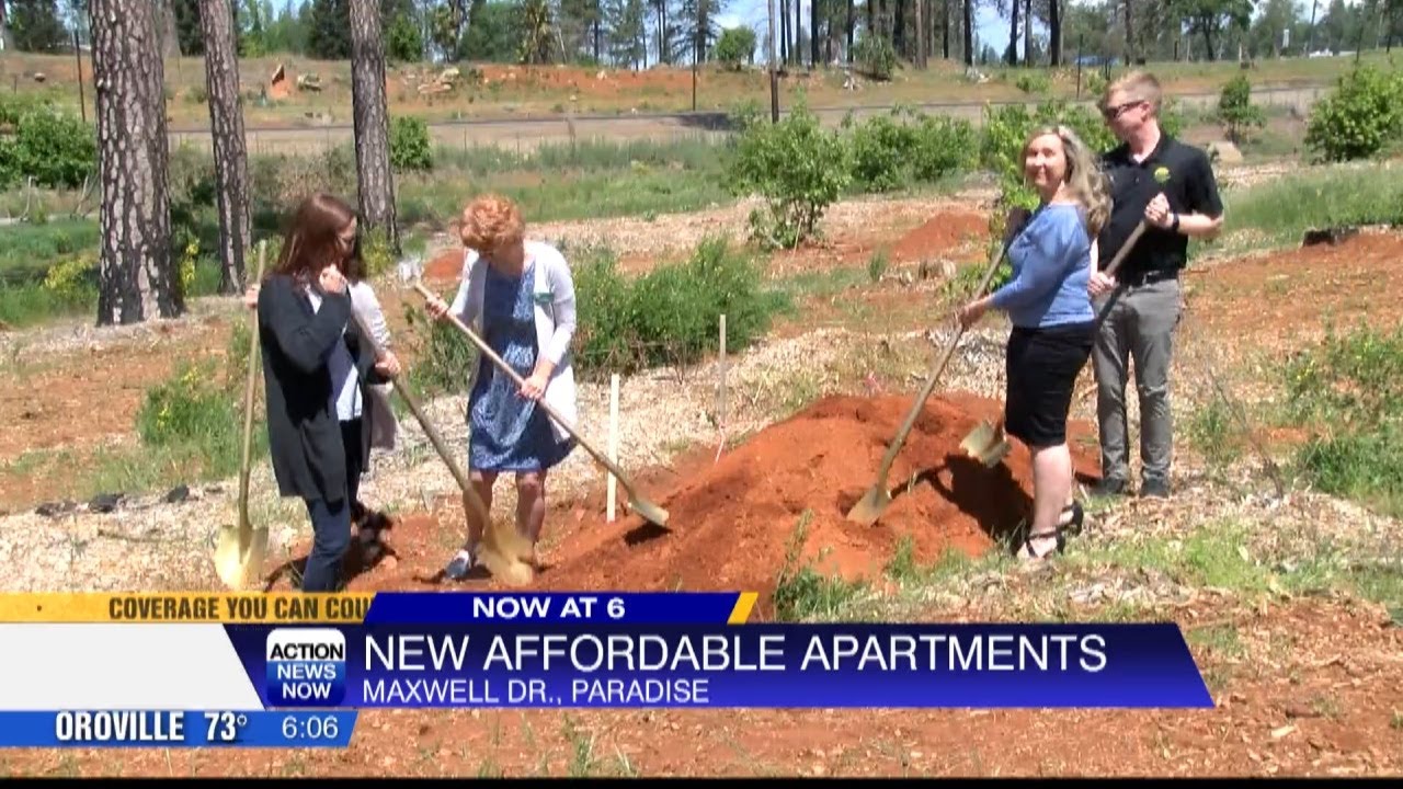 Construction begins of 1st affordable housing project in Paradise - YouTube