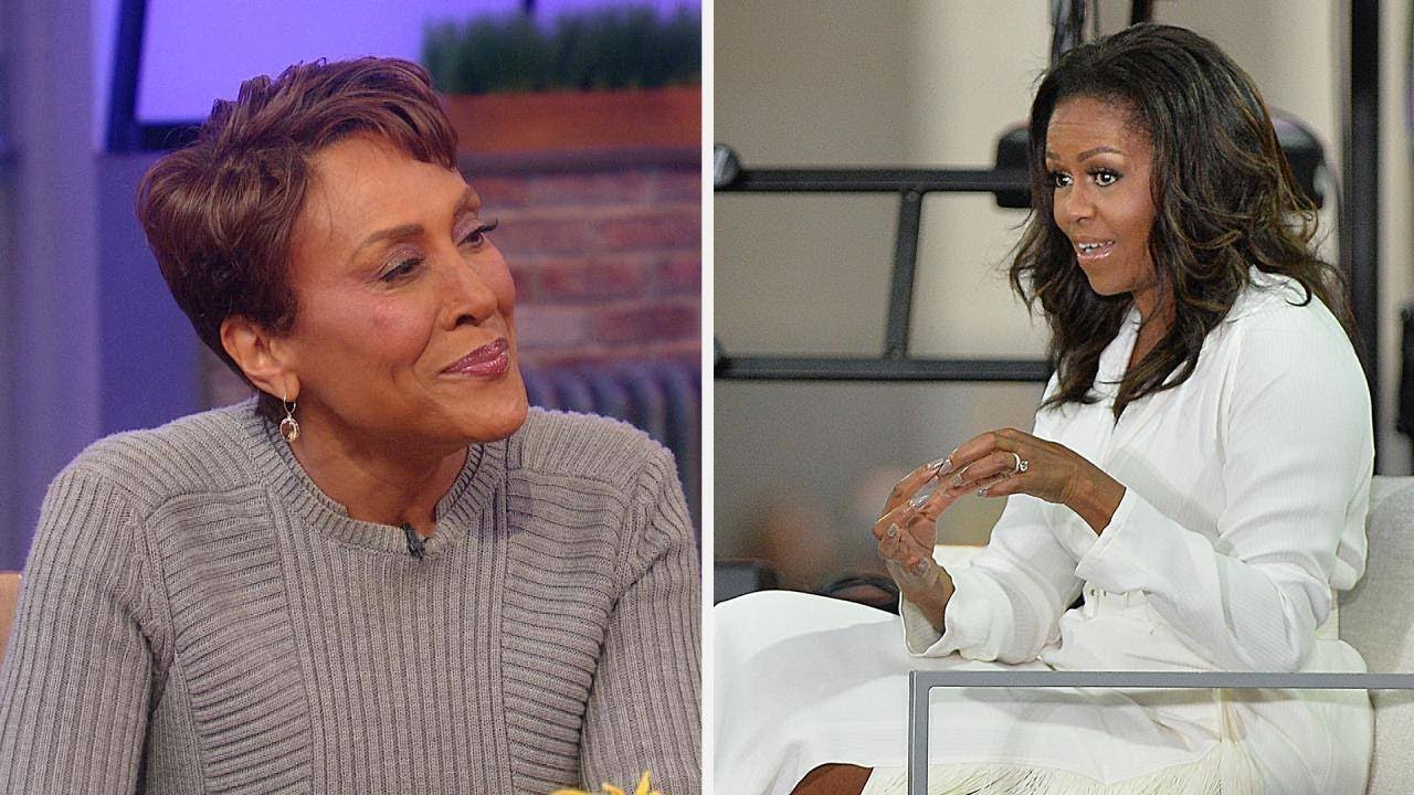 Robin Roberts On Intensely Personal Interview with Michelle Obama About Fertility Issues | Rachael Ray Show