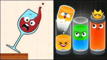 Spill It VS Cute Jelly Sort - All Levels SpeedRun ep 1